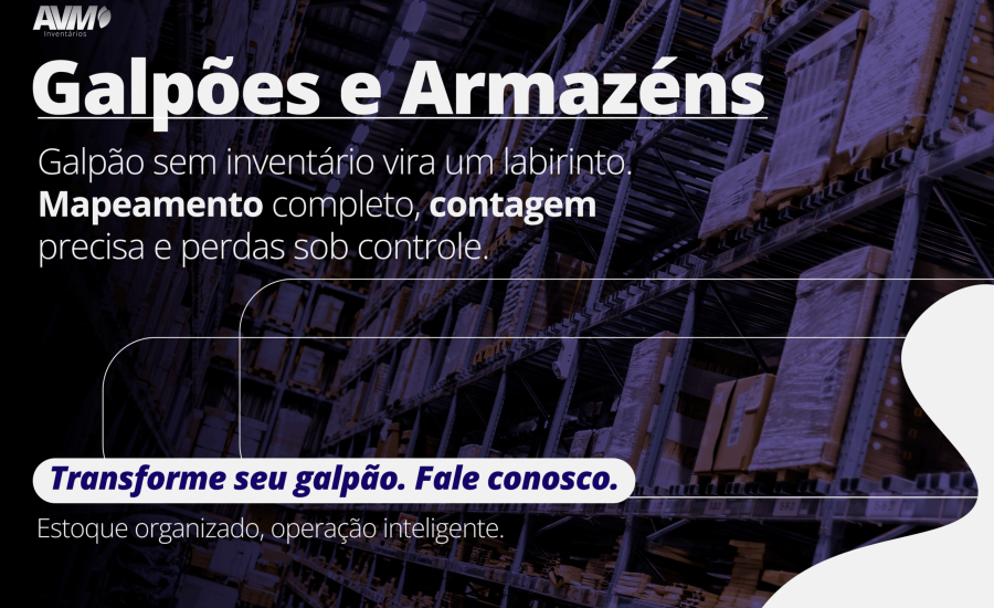 Inventário em Galpão